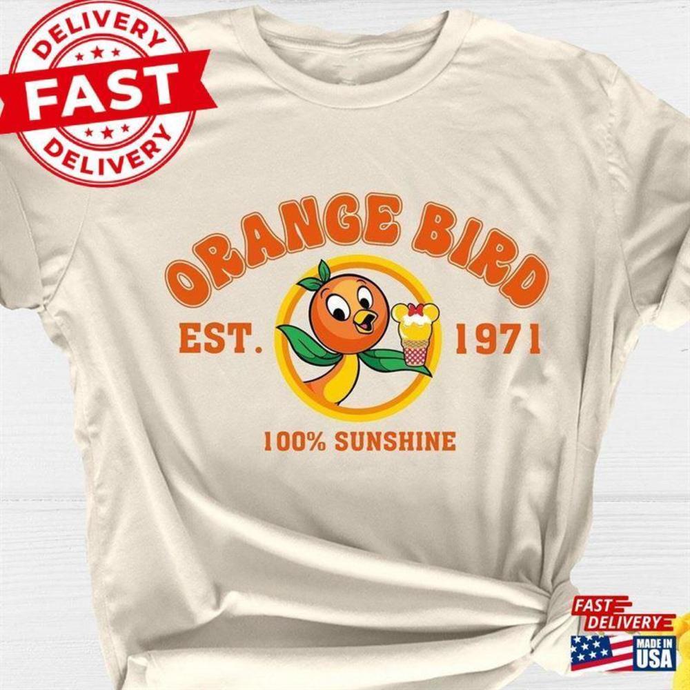 Orange Bird Sunshine Shirt Disney Beach Classic